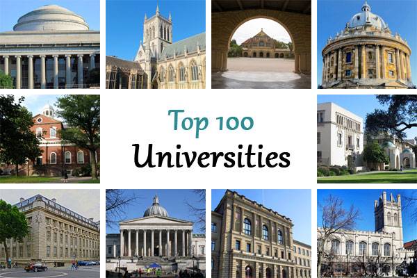 TOP 100 Universities