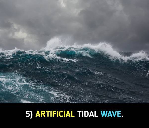 Nikola Tesla's The Artificial Tidal Wave