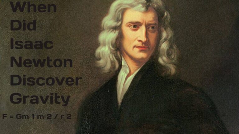 When Did Isaac Newton Discover Gravity